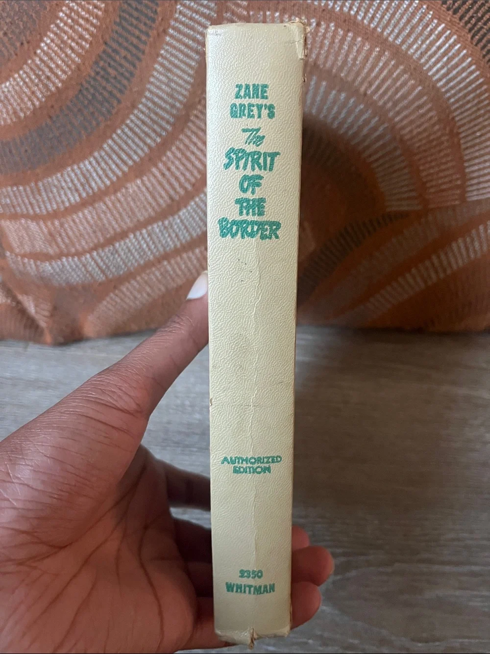 The Spirit of the Border by Zane Grey 1950